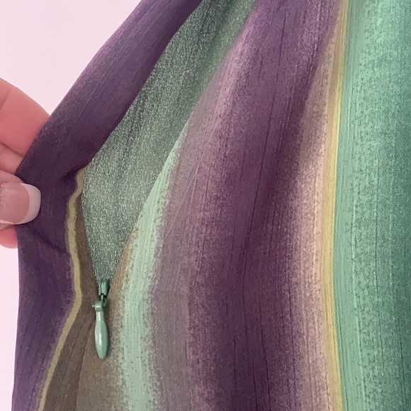 Colorful A-line skirt by Coldwater Creek - Picture 6 of 12